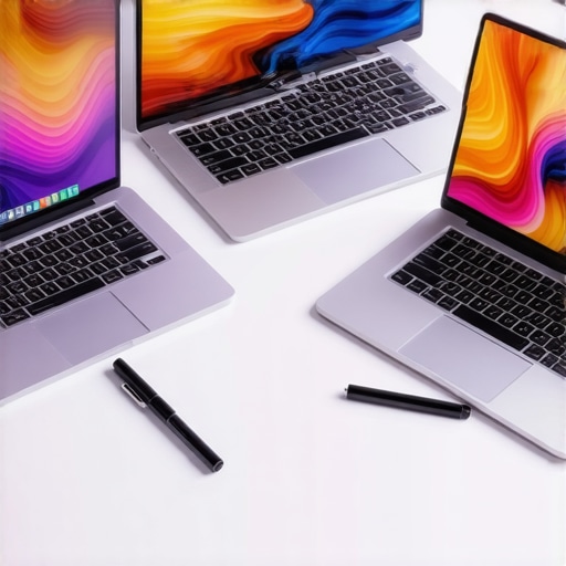 Best Design Laptops with Stylus & High-Res Displays for Creative Work